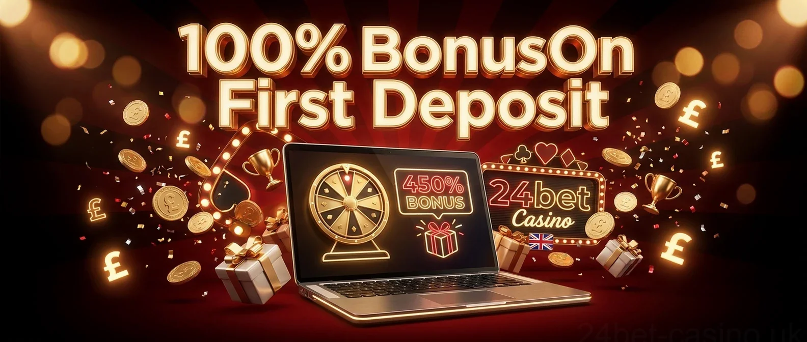 100% BonusOn First Deposit