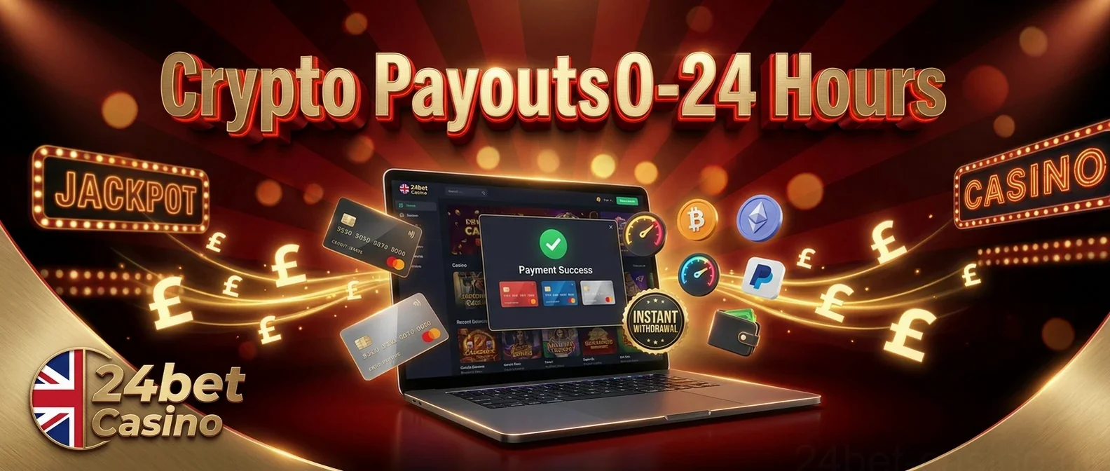 Crypto Payouts0-24 Hours